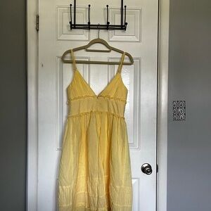 Nordstrom Yellow Sleeveless Dress